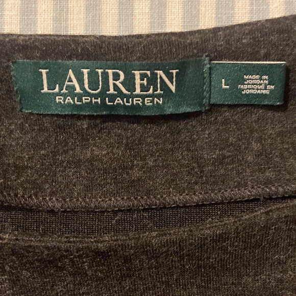Ralph Lauren sweater. Size L. Grey. - Picture 3 of 6
